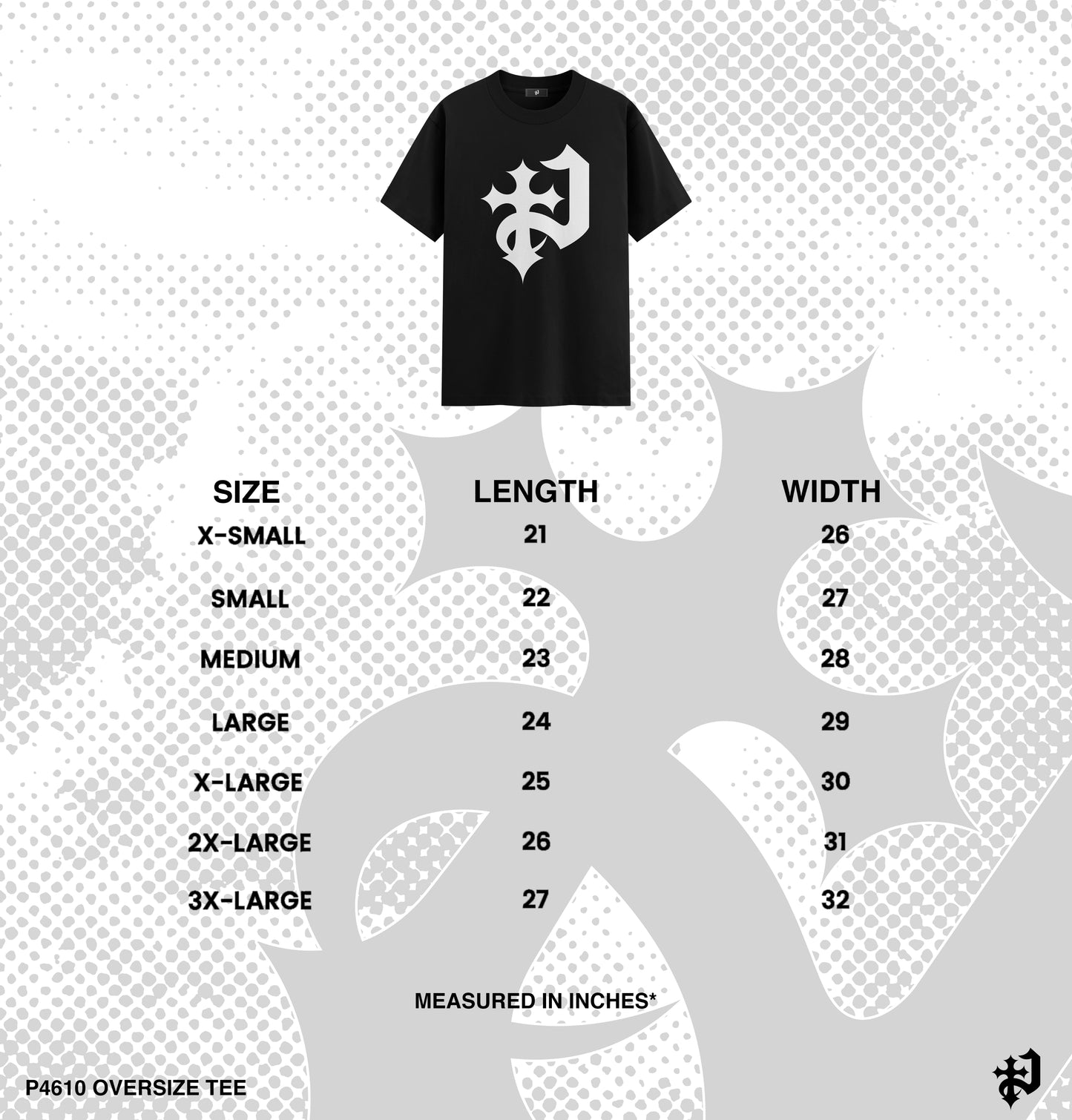 P4610 CIRC TEE BLACK