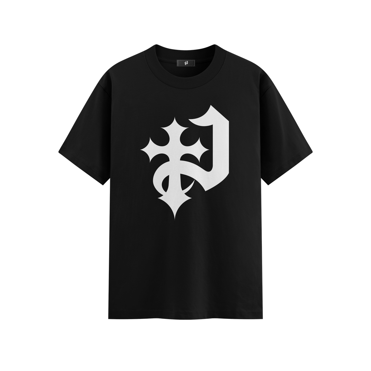 P4610 LOGO TEE BLACK